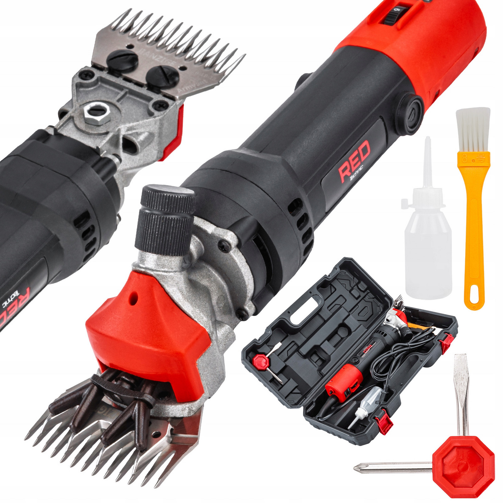 Zastřihovač Ovcí Skotu Zvířat Nůžky 600W Holicí Strojek Zastřihovač