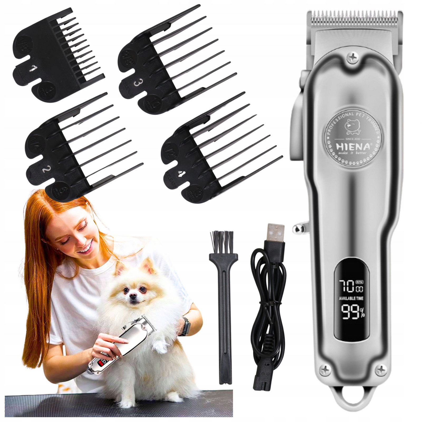 Strojek na stříhání zvířat pro psa kočku holicí strojek