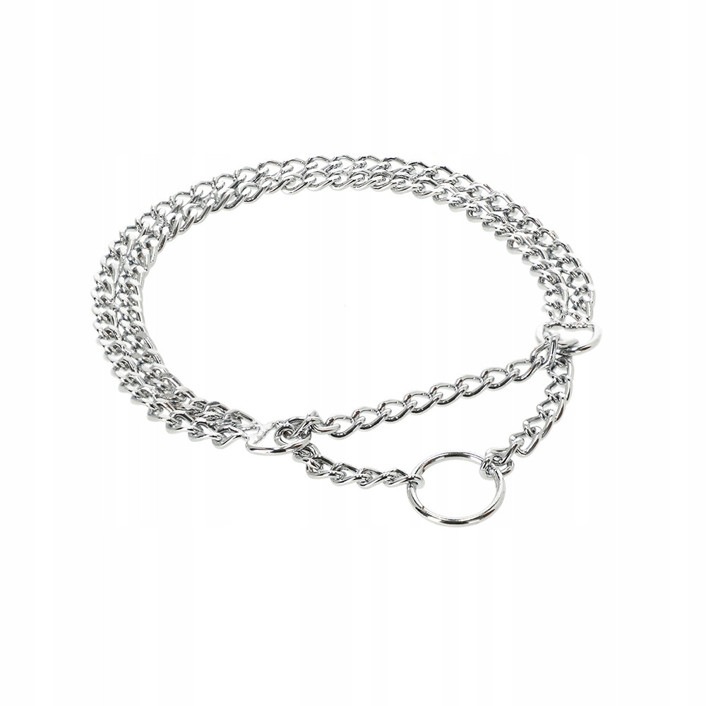 Dingo obojek řetěz zatahovací dvojitý 3,0x70cm