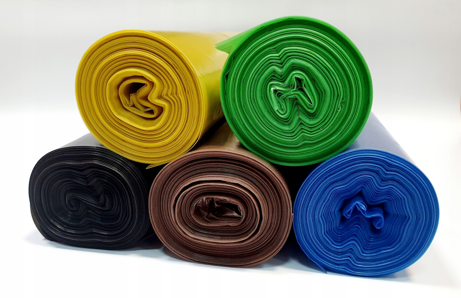 Pytle na odpadky Set 5x25ksx120l na tříděný odpad