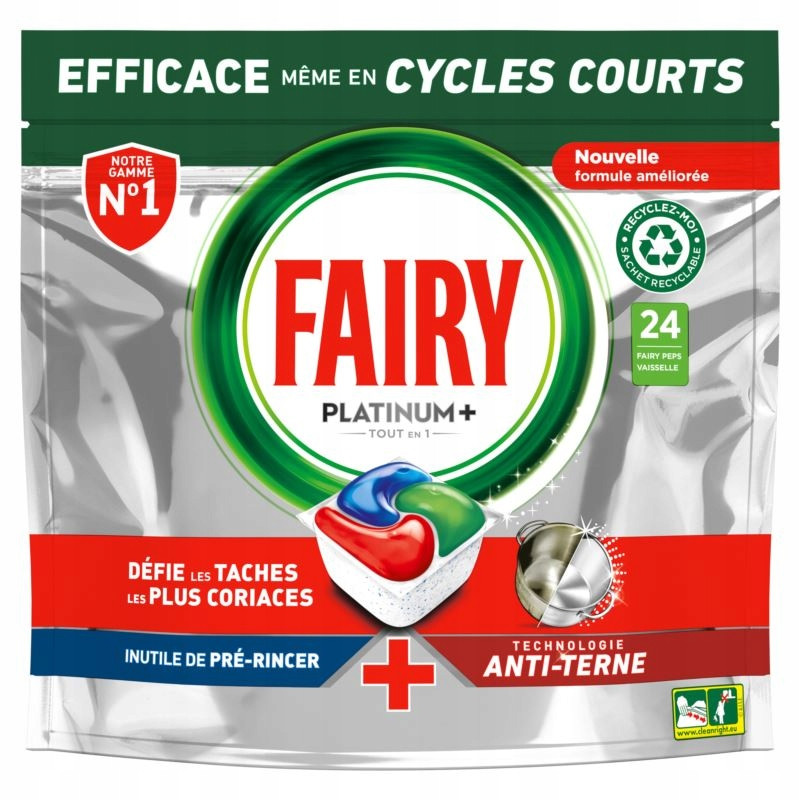 Kapsle do myčky Fairy 24x3ks Platinum Plus 72 kusů