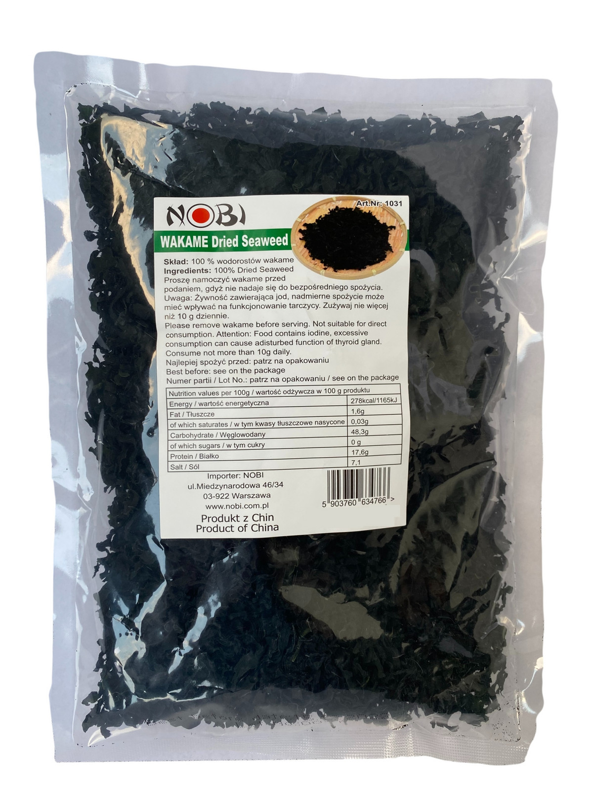 Mořské řasy Algi Wakame salát 500g