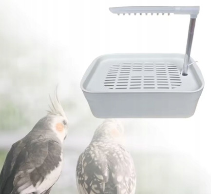 Automatický bazén do koupele pro papoušky 32x26 cm