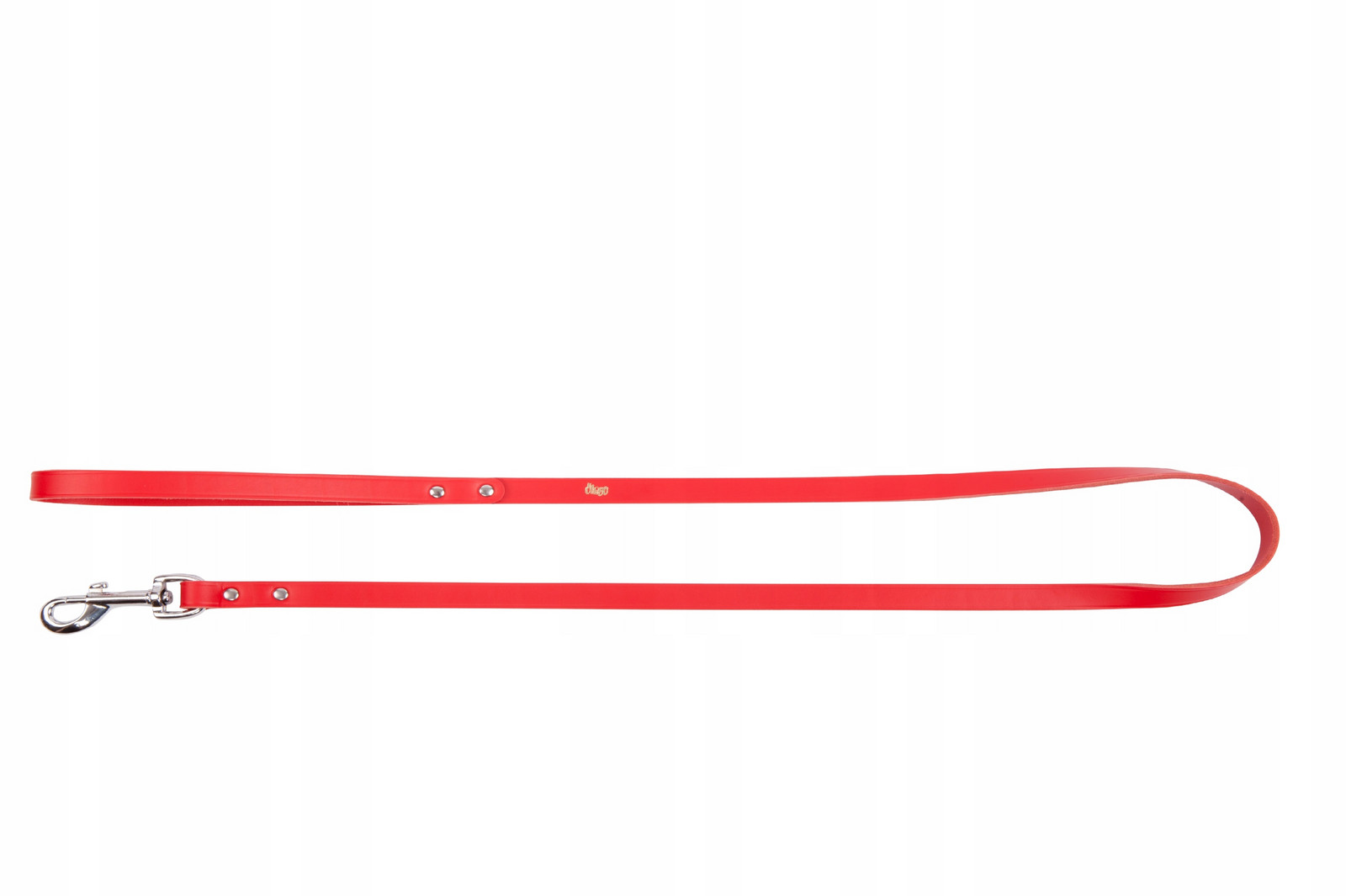 Dingo vodítko Pro Psa Nýtovaná Kůže 1,5X120 Červená