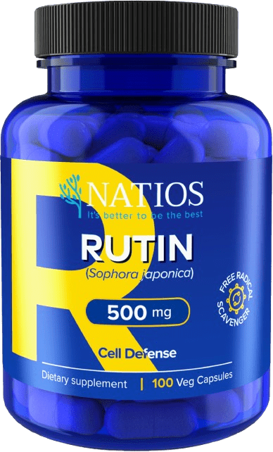 NATIOS Rutin, 500 mg, 100 kapslí