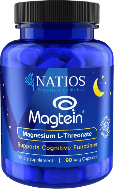 NATIOS Magtein, Magnesium L-threonate, 90 kapslí