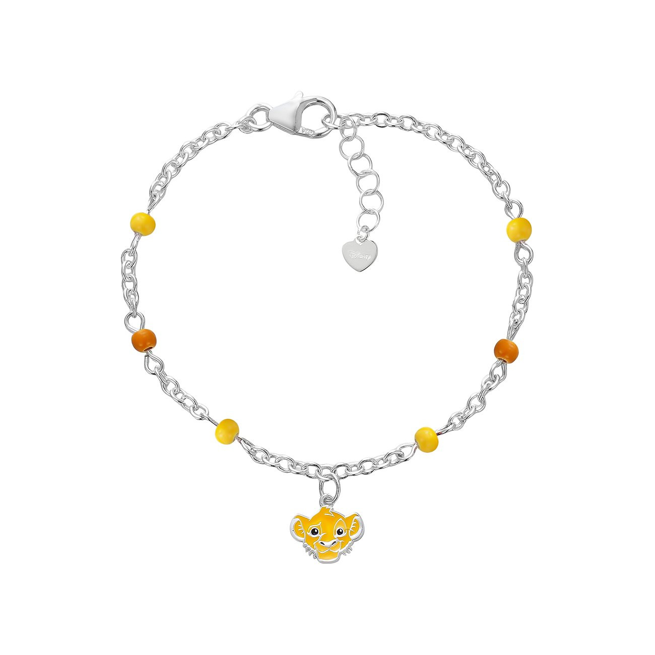Disney Slušivý stříbrný náramek Lion king Mini BS00105SL-47.CS
