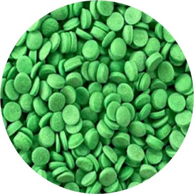 Cukrové zdobení zelené konfety 80g - I LOVE CAKES