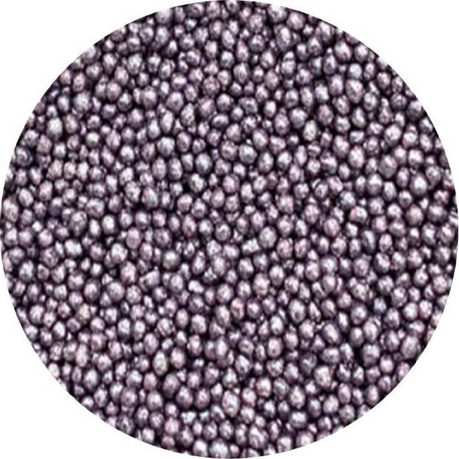 Cukrové perličky metalické fialové 2mm 80g - I LOVE CAKES