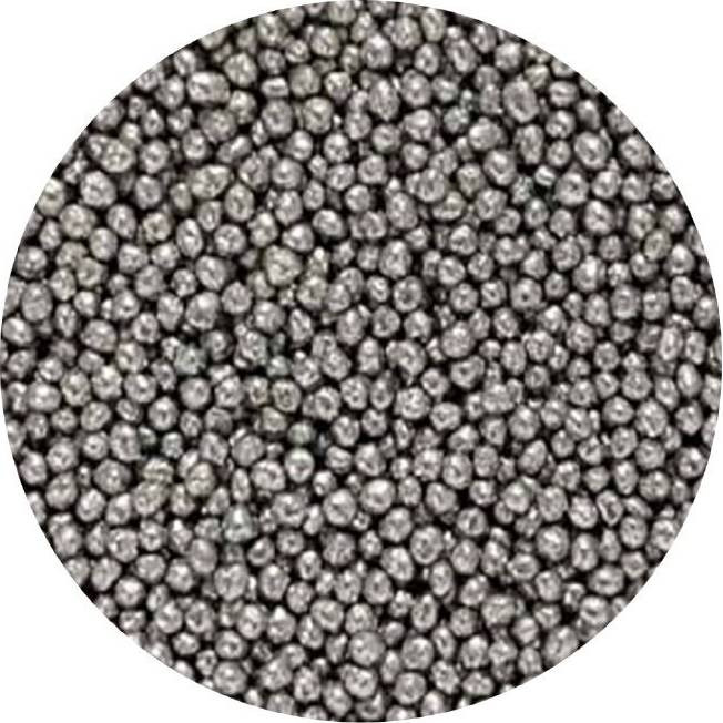 Cukrové perličky metalické stříbrné 3-4mm 80g - I LOVE CAKES
