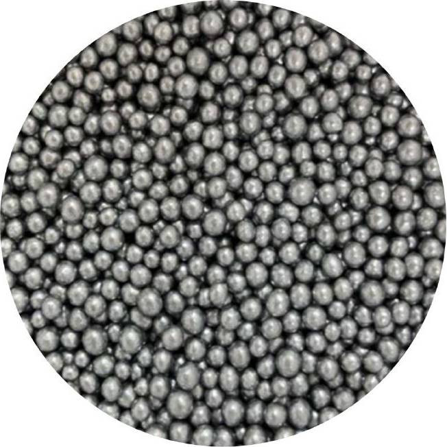 Cukrové perly stříbrné 1kg 3-4mm 1kg - I LOVE CAKES