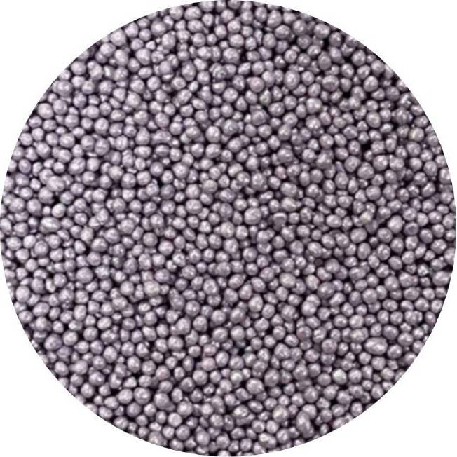 Cukrové perličky lila metalické 2mm 1kg - I LOVE CAKES