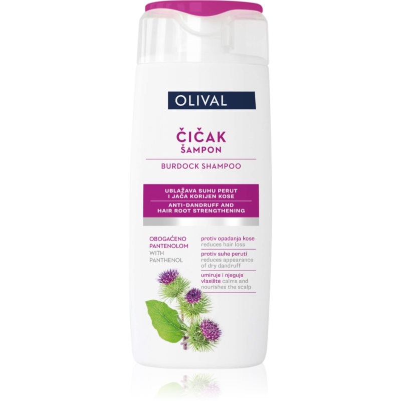 Olival Treatment Burdock šampon pro suché a poškozené vlasy 250 ml