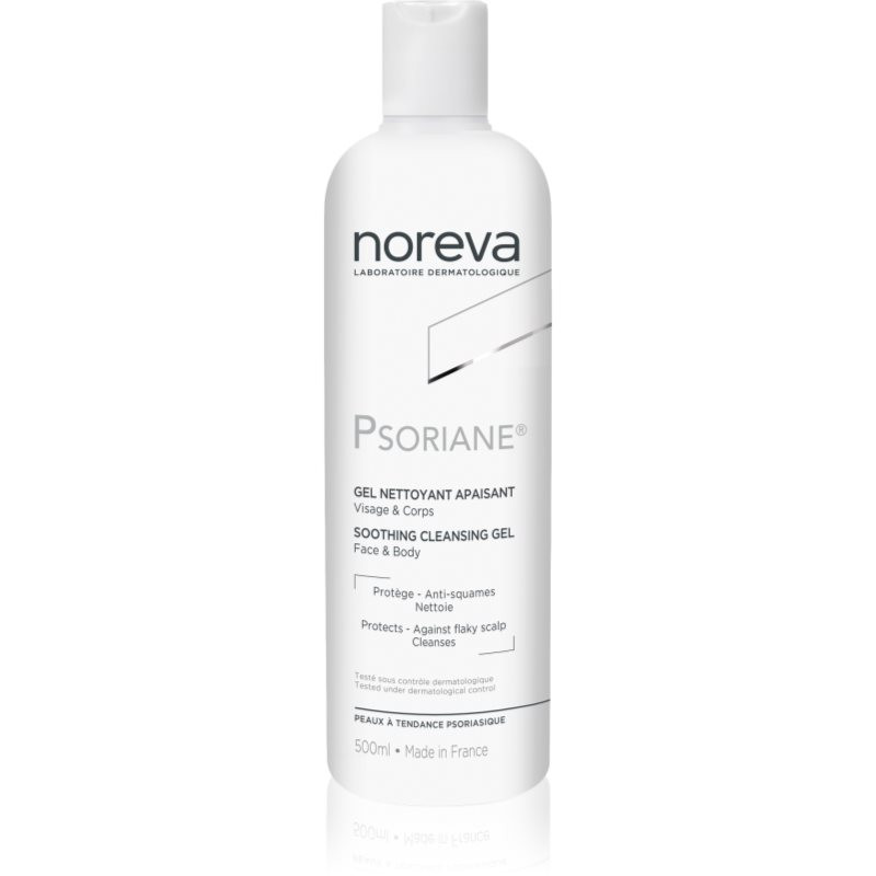 Noreva Psoriane Soothing Cleansing Gel zklidňující čisticí gel pro citlivou pokožku 500 ml