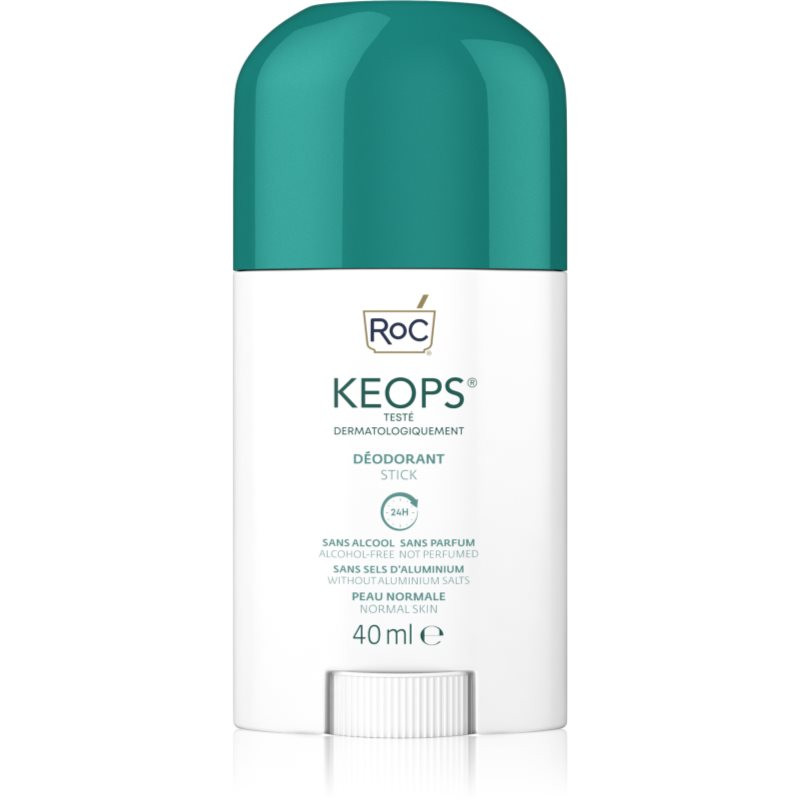 RoC Keops Deodorant Stick tuhý deodorant bez obsahu hliníkových solí 40 ml