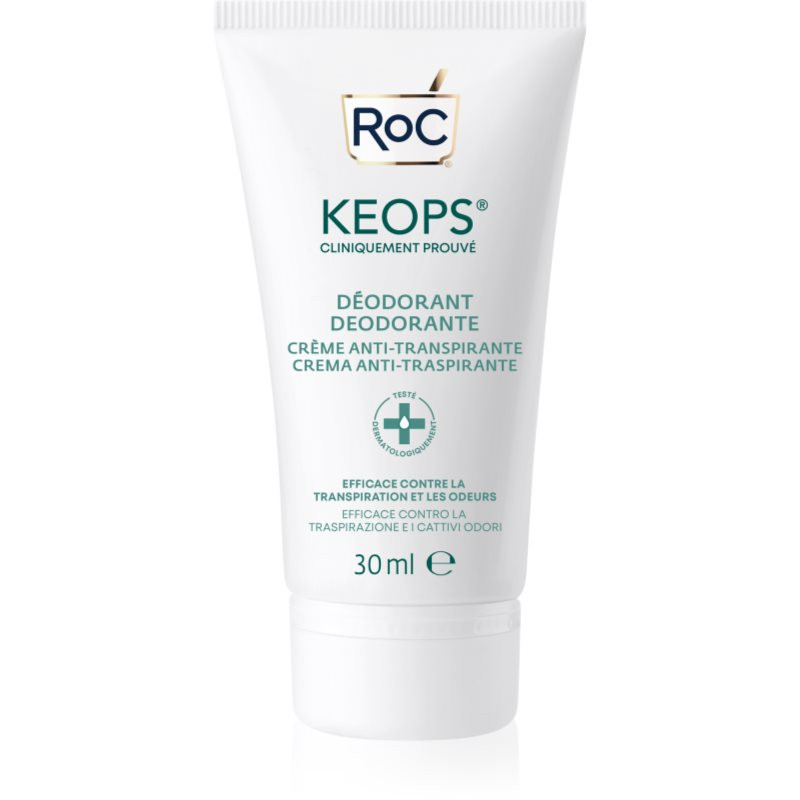 RoC Keops Deodorant Creama Anti-Traspirante krémový antiperspirant pro citlivou pokožku 30 ml