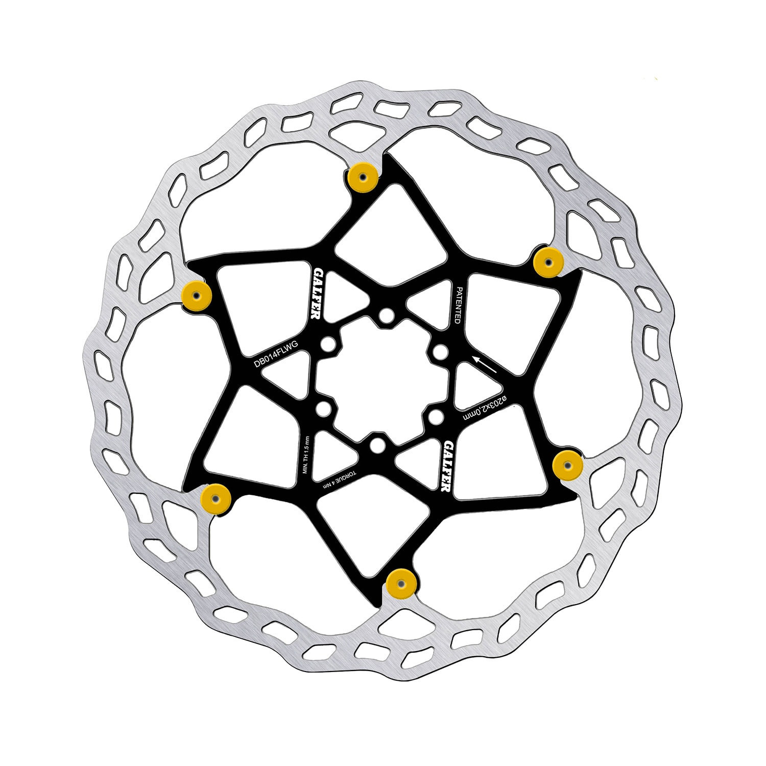 Galfer Floating Disc Wave 203 mm × 2,0 mm