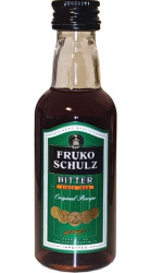 Bylinný likér Bitter 35% 50ml Fruko mini etik2