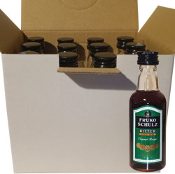 Bylinný likér Bitter 35% 50ml x12 Fruko mini etik2