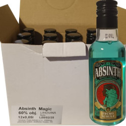 Absinth Magic 60% 50ml x12 Fruko Schulz miniatur