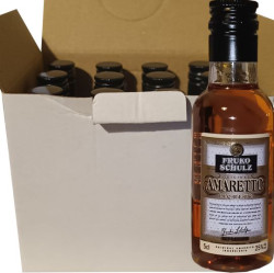 Amaretto Liqueur 25% 50ml x12 Fruko miniatur etik2