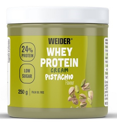 Weider Whey Protein Cream 250g, proteinový krém, Pistácie