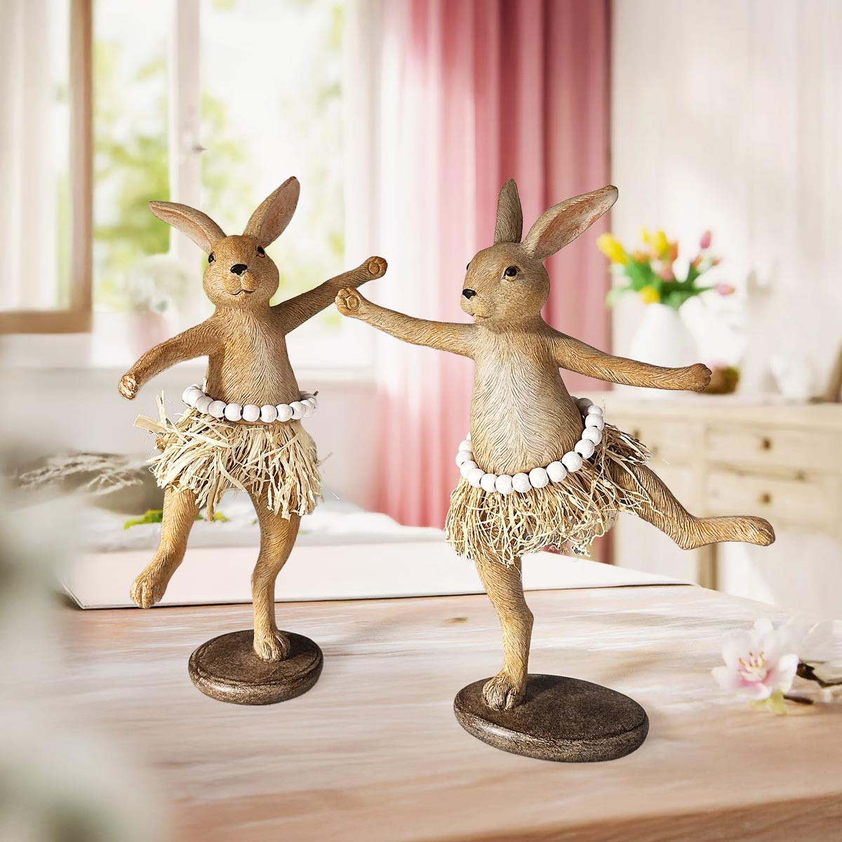 Weltbild Tančící zajíci, sada 2 kusů