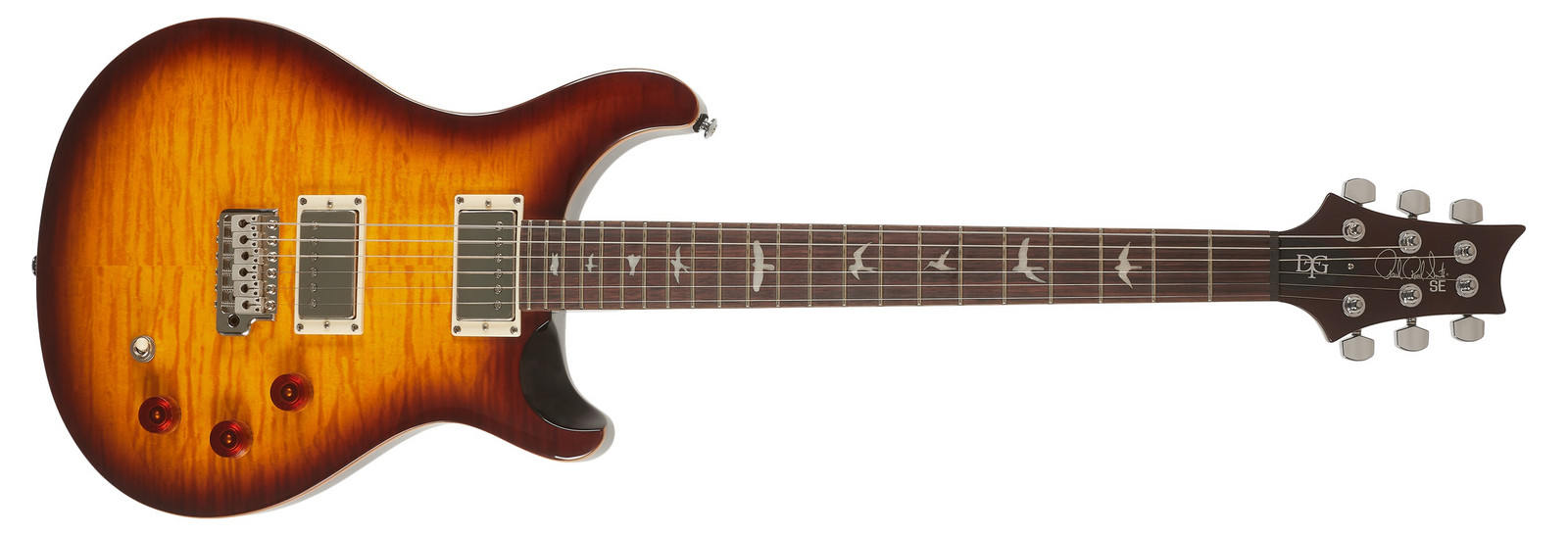 PRS SE DGT Mccarty Tobacco Sunburst (rozbalené)