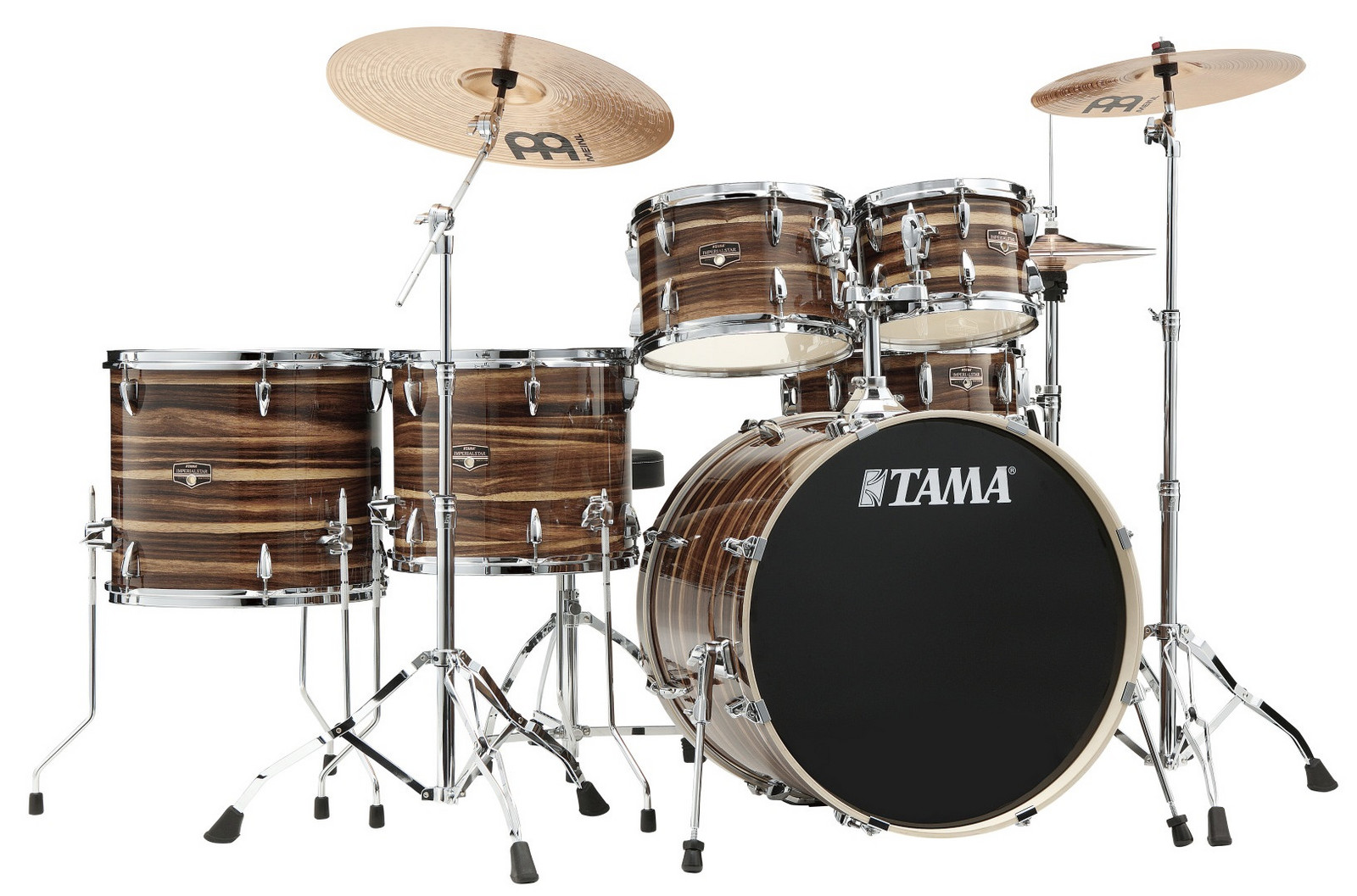 Tama Imperialstar Coffee Teak Wrap Rock Set II