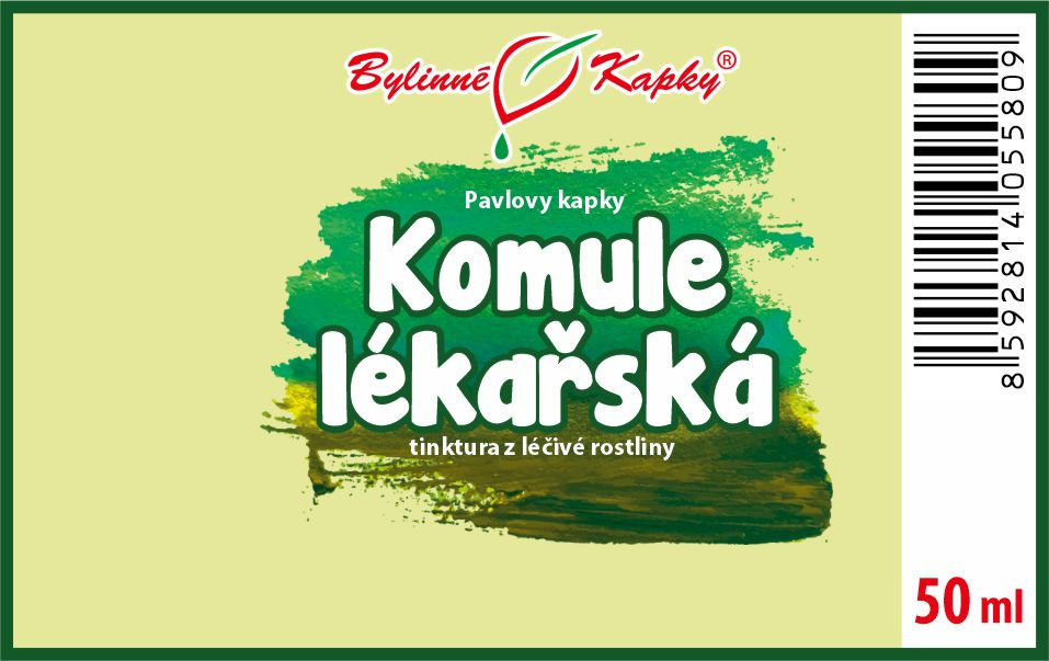 Komule lékařská (TCM) - Pavlovy bylinné kapky (tinktura) 50 ml