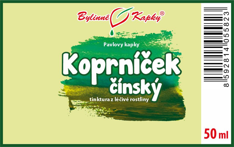 Koprníček čínský (TCM) - Pavlovy bylinné kapky (tinktura) 50 ml