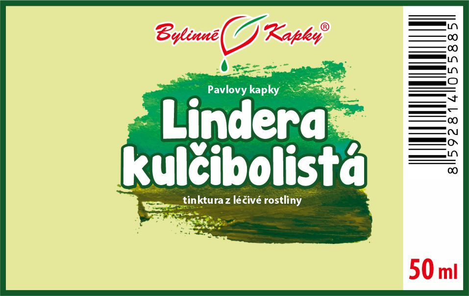 Lindera (TCM) - Pavlovy bylinné kapky (tinktura) 50 ml