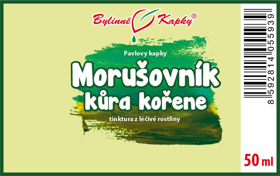 Morušovník kůra kořene (TCM) - Pavlovy bylinné kapky (tinktura) 50 ml