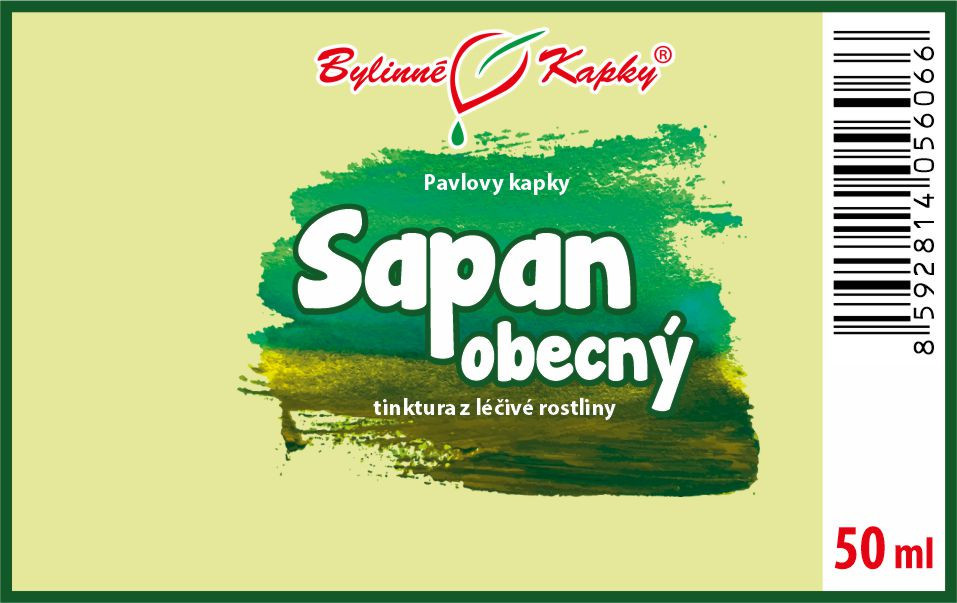 Sapan obecný (TCM) - Pavlovy bylinné kapky (tinktura) 50 ml
