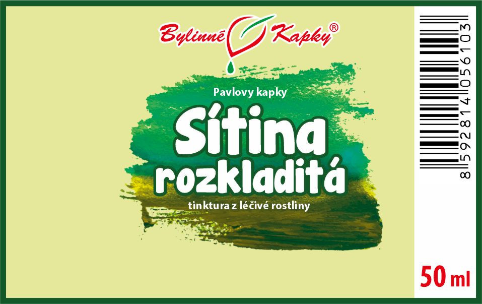Sítina (TCM) - Pavlovy bylinné kapky (tinktura) 50 ml