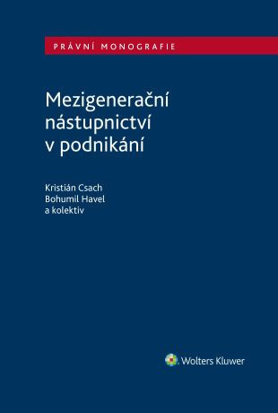 Mezigenerační nástupnictví v podnikání - autorů - e-kniha