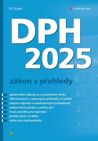DPH 2025 - zákon s přehledy - Jiří Dušek - e-kniha