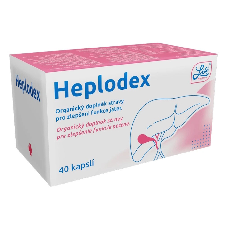 HEALTHY LIFE Heplodex 40 kapslí