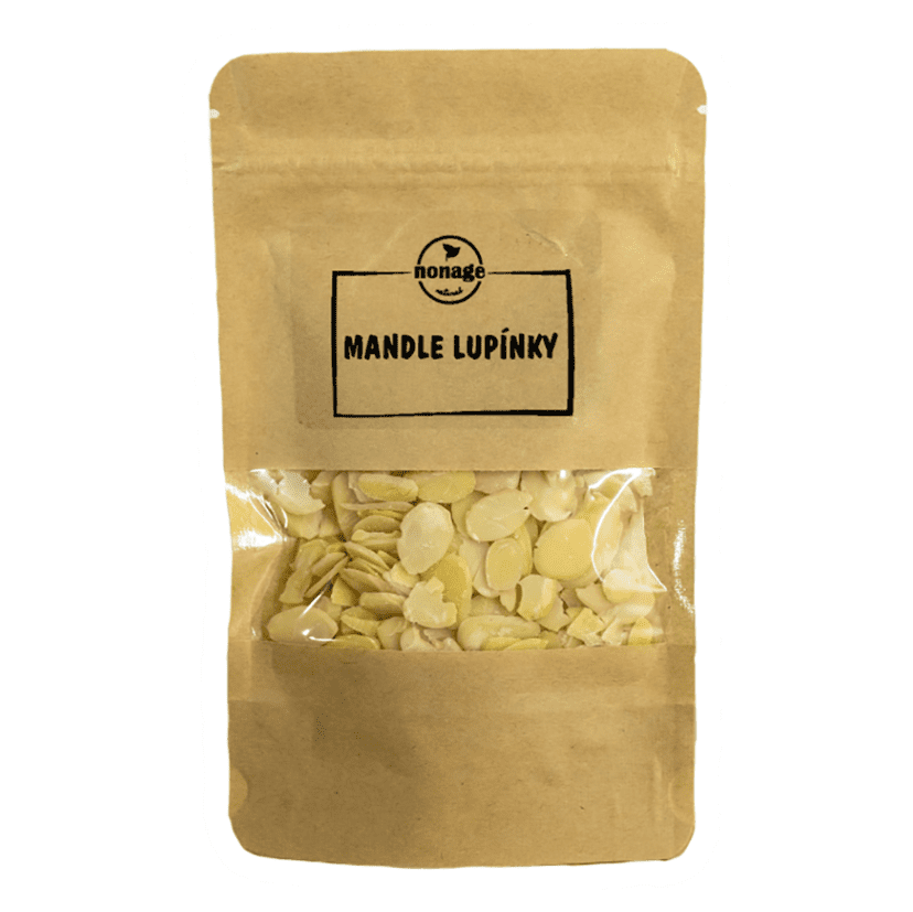 NONAGE Mandle lupínky natural 750 g