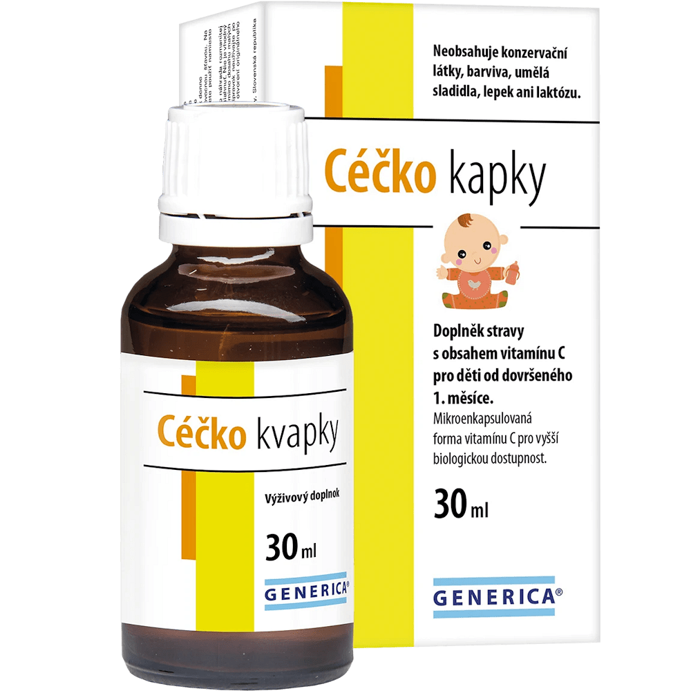 GENERICA Céčko kapky děti od 1 m+ 30 ml
