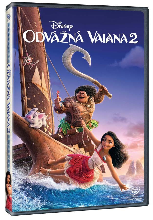 Odvážná Vaiana 2 (DVD)
