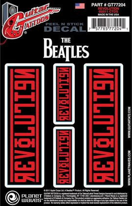 Planet Waves GT77204 Beatles Revolution Tattoo