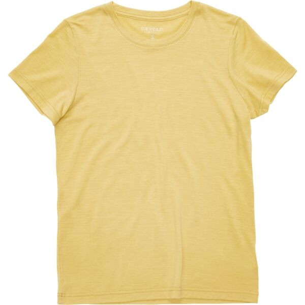 Devold CLASSIC Dámské triko, žlutá, velikost