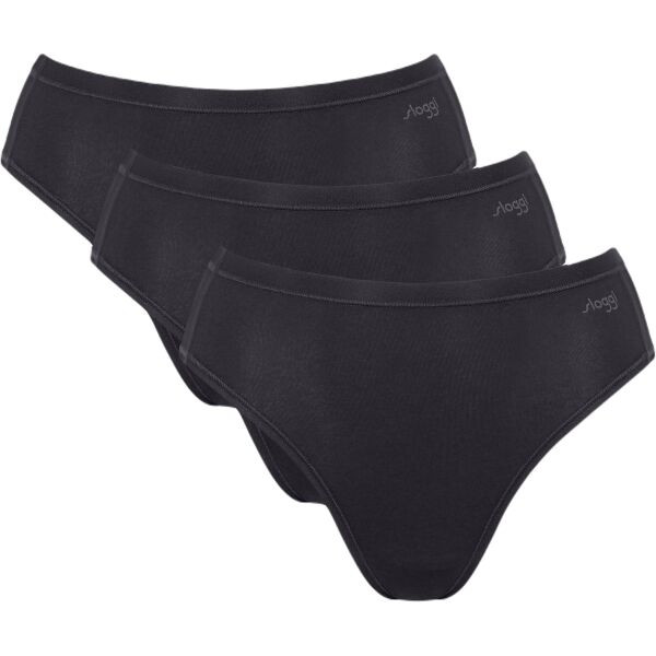 SLOGGI GO DAILY 3P Dámské kalhotky, černá, velikost