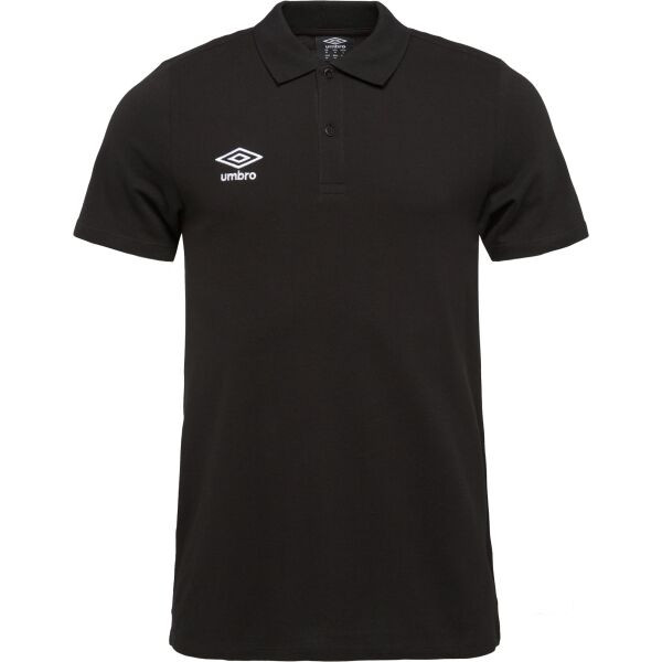 Umbro PIQUE POLO TEE Pánské polo triko, černá, velikost