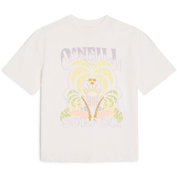 O'Neill FRONT GRAPHIC Dívčí tričko, bílá, velikost