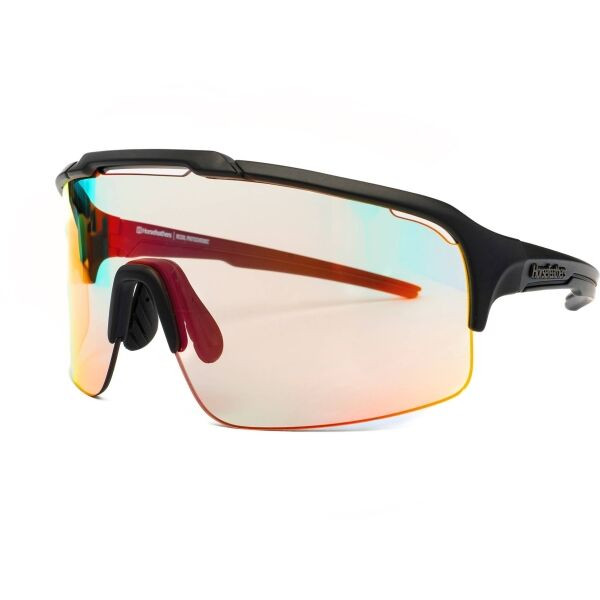 Horsefeathers RECOIL PHOTOCHROMIC Dámské cyklistické brýle, černá, velikost