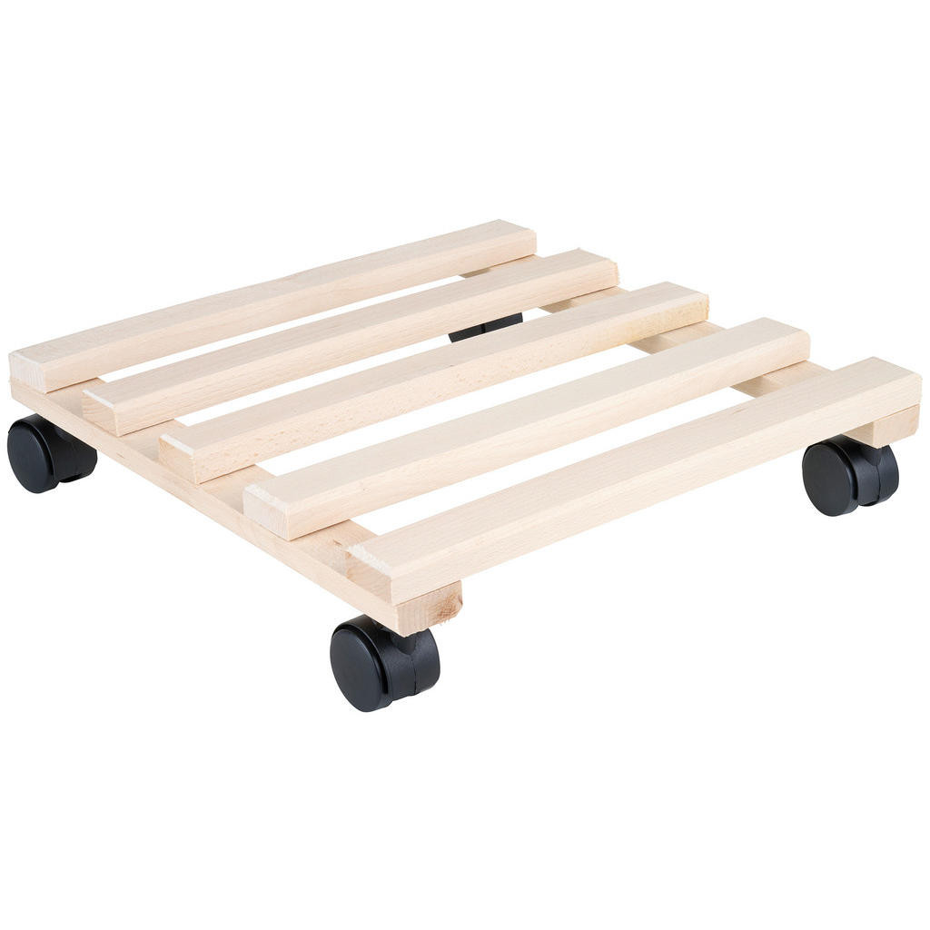 Homeware POJÍZDNÝ PODSTAVEC dřevo,