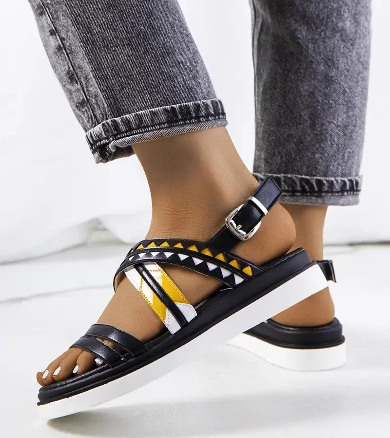 D/CEO Yellow sandals Dolores