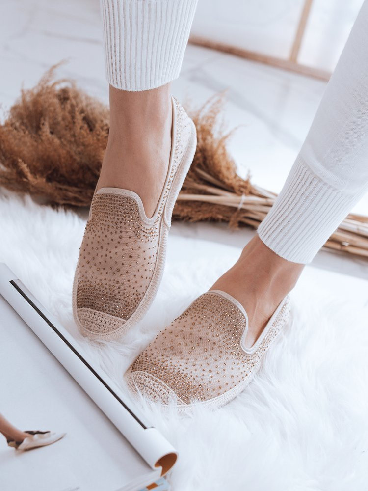 Dámské espadrilky SHINE zlatá Dstreet